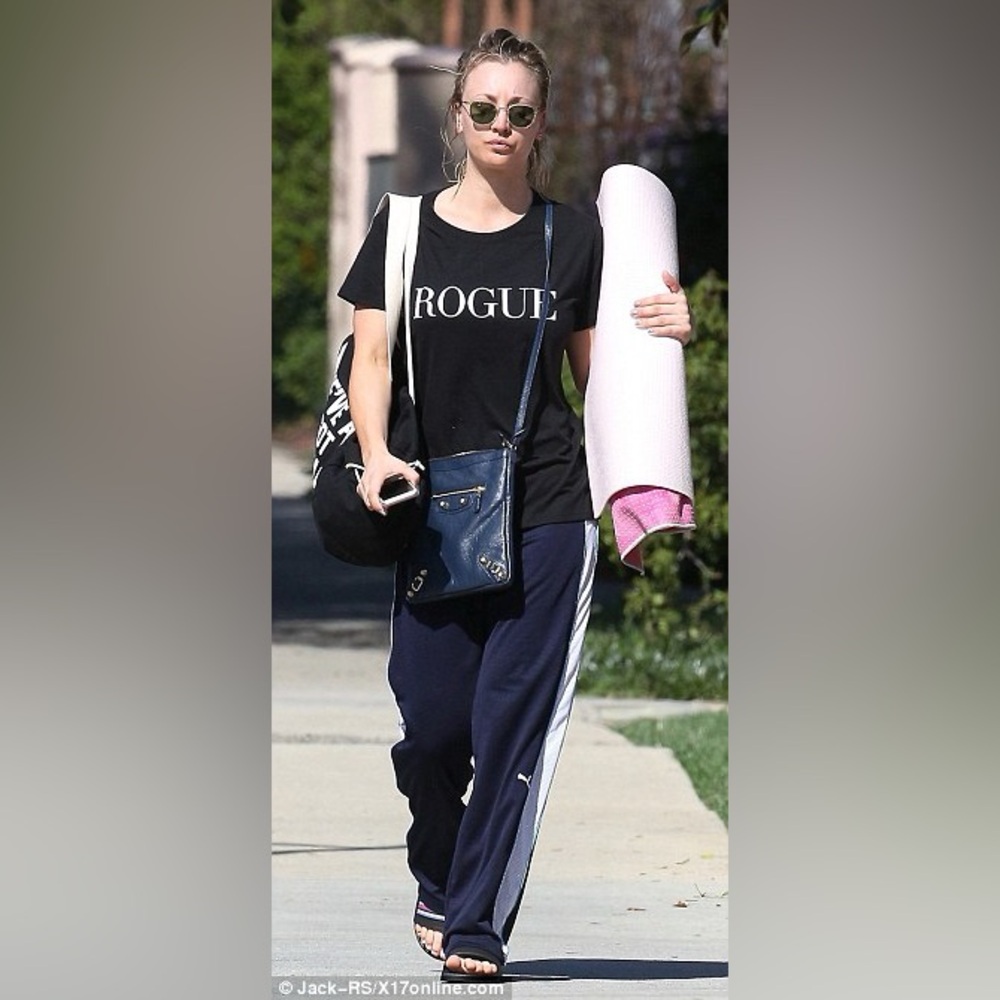 SUB_URBAN RIOT "Rogue" Graphic Short Sleeve Tee Shirt Black Seen on Megan Fox S - Picture 5 of 15